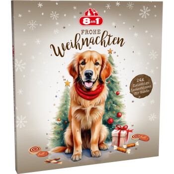 8in1 Adventskalender für Hunde 140 g