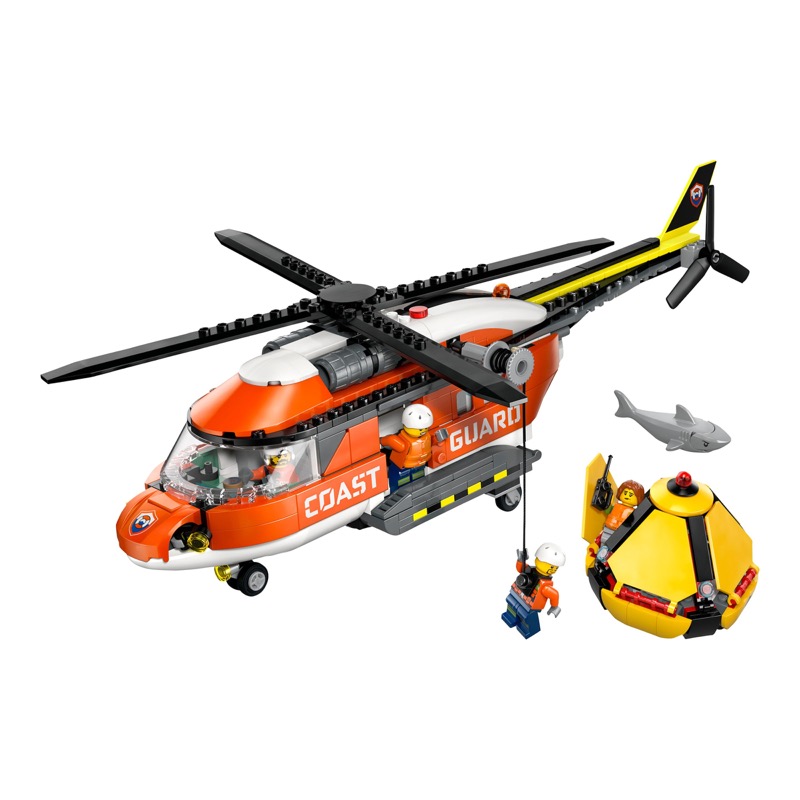 LEGO City Hubschrauber der Küstenwache 60503, Bild 2 von 4