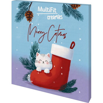 MultiFit Creamies Adventskalender „Merry Catmas“