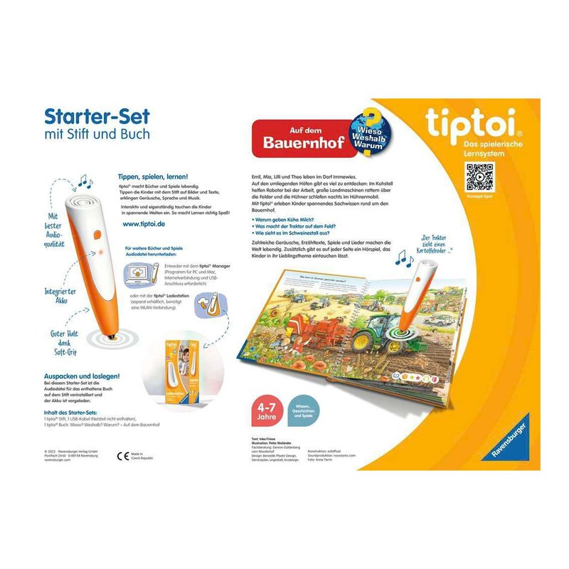 Ravensburger tiptoi Starter-Set Bauernhof 00114, Bild 4 von 4